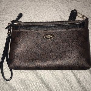 Large Coach Wristlet